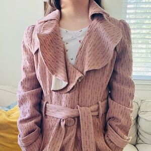 Ark & Co long light weight rose soft color size L new condition, unique design